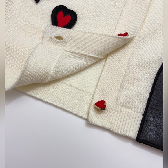 Alice + Olivia Ruthy Staceface Caridgan - Sweetheart Stace - Picture 10 of 13